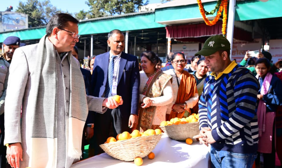 आईटीबीपी स्टेडियम सीमाद्वार में माल्टा महोत्सव में सीएम धामी ने किया प्रतिभाग