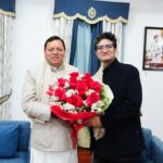 केंद्रीय फिल्म प्रमाणन बोर्ड अध्यक्ष प्रसून जोशी ने सीएम से की भेंट