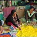 महिलाओं द्वारा तैयार हर्बल रंग। RUDRAPRAYAG UTTRAKAHND